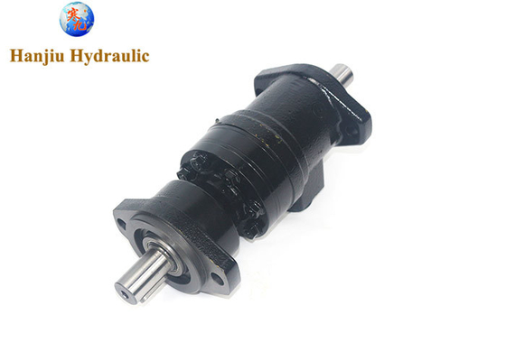 Kassbohrer Rolfo car transporter trailer hydraulic motor dual shaft MRB80C/C, 25mm key shaft,2 holes oval mounting flange