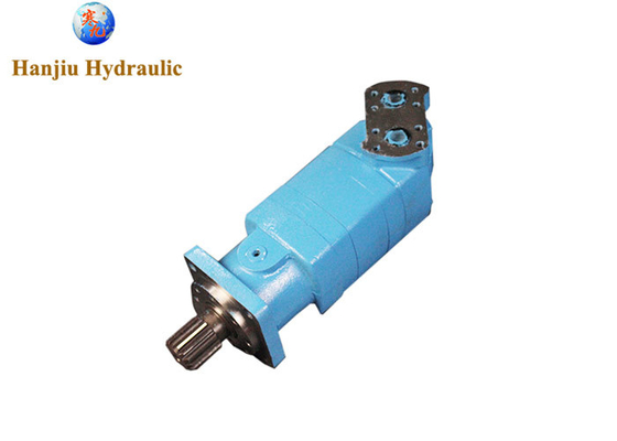 BMK10 Hydraulic Geroler Motor 940CC Spline Shaft 4-Bolt Flange