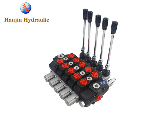 5 ธนาคาร 3 ตําแหน่ง HSSD8 ซีรีย์ ไฮดรอลิกแวลฟ์ส่วน 31.5Mpa 80 L / นาทีอัตราการไหล