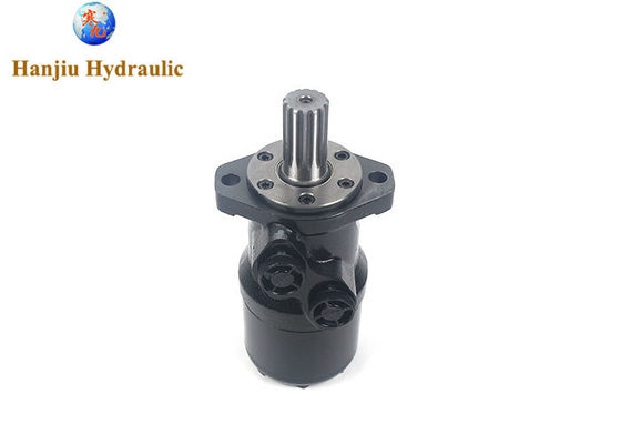 มอเตอร์ไฮดรอลิกวงโคจร MR315HB พร้อมเพลาแบบเฟือง 14-DP12/24, พอร์ต BSPP สำหรับเครื่องตัดหญ้า