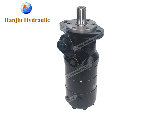 BMR-200 มอเตอร์ไฮดรอลิก พร้อมเบรก 2 โบลท์ มอนท์ SAE 6B ชาฟต์