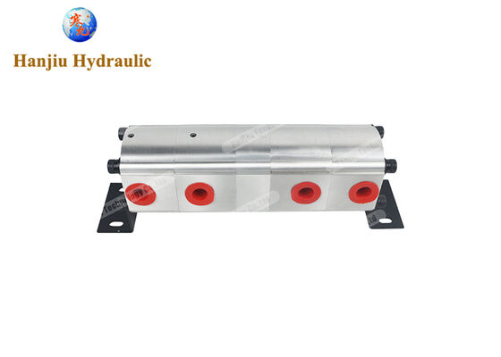 FMA-4N-8.8S ตัวเปลี่ยนทิศทางเกียร์แบบสี่ทาง ขนาด 8.8 cc, วัสดุเหล็กหล่อ, และแรงดัน 21 MPa สำหรับเครื่องจักรเคลื่อนที่