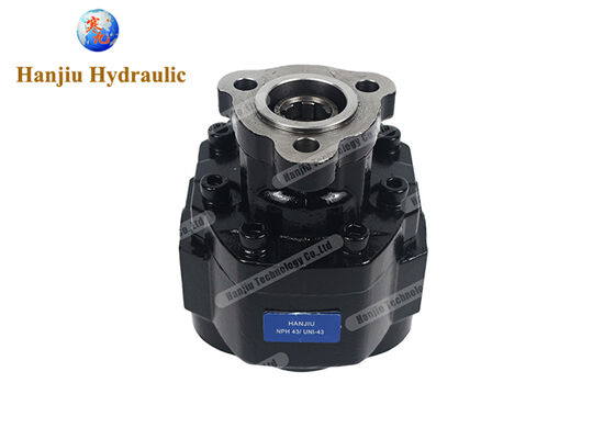 เครื่องปั๊มเกียร์ NPH43 RIGHT 3HOLES UNI เครื่องปั๊มเหล็กเหล็กสําหรับระบบไฮดรอลิกอุตสาหกรรม, เกษตรกรรมและรถบรรทุก