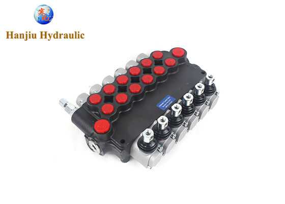 ซีรีย์ P80 วาล์วควบคุม monoblock,6 มือถือกับการควบคุมสปริง, สนามทางออก BSPP