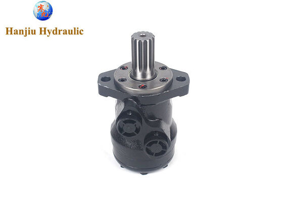 เครื่องยนต์โคจรไฮดรอลิก BMR80 ด้วย 2 โบลท์ แฟลนจ์, หมุนสปไลน์, สนามบิน BSPP